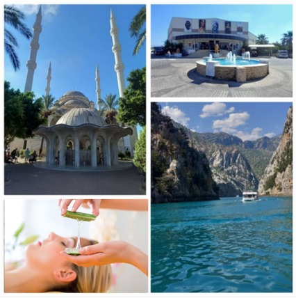Hallo Türkei & Green Canyon  Mit Aloe Vera Hamam